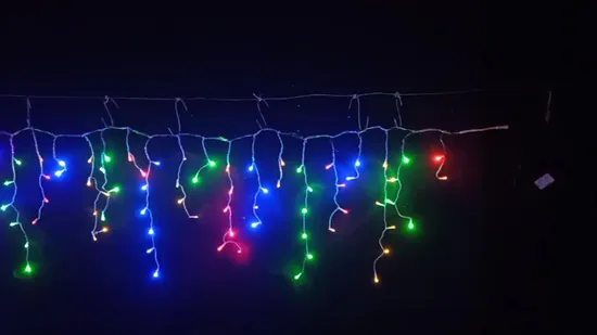 Светодиодный праздничный светильник «Сосулька» для праздничного освещения Светодиодные свадебные украшения Светодиодные украшения для дома